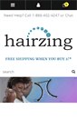 Mobile Screenshot of hairzing.com